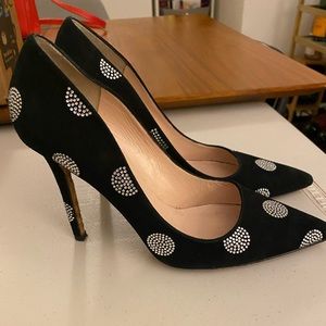 Kate Spade Suede Licorice Heel